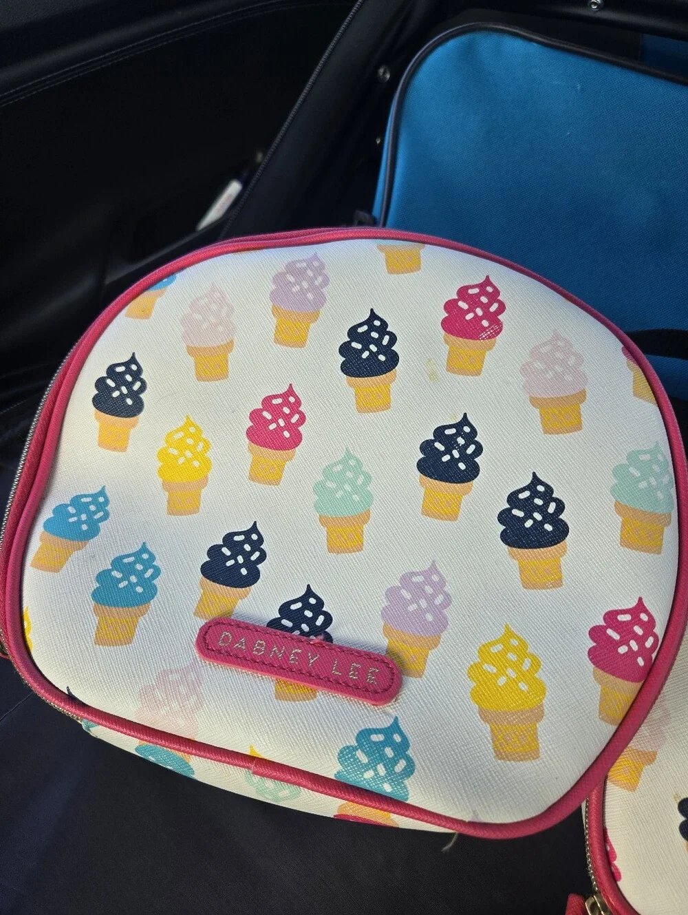 Dabney Lee Set Of Makeup Bags Ice Cream Cones